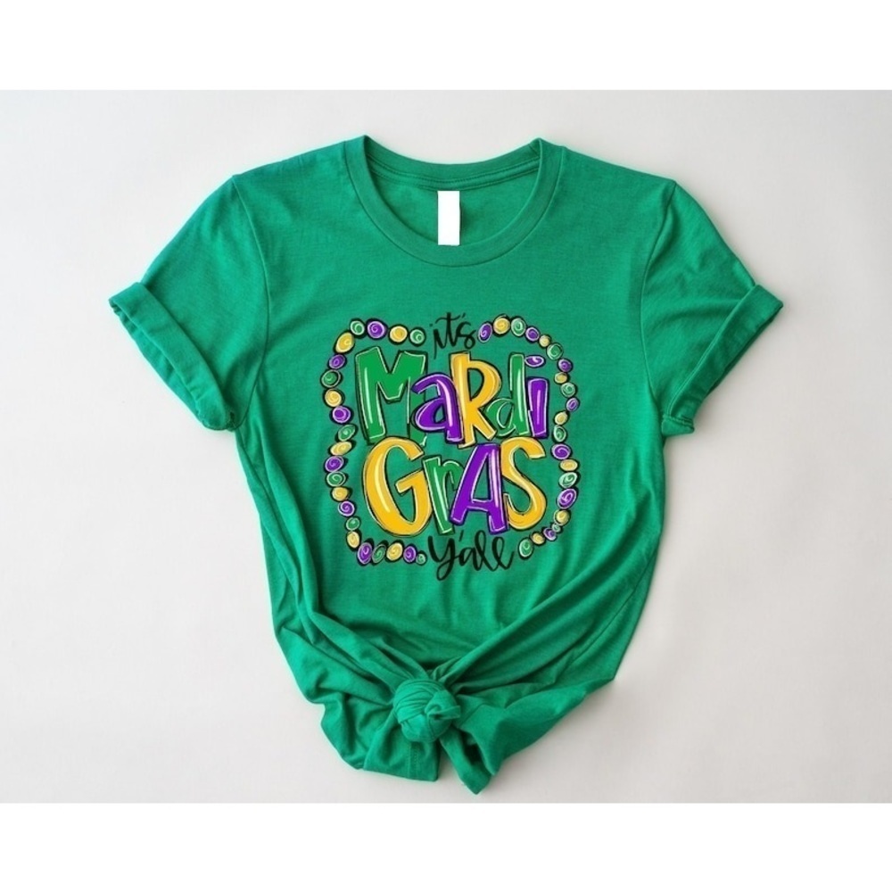 Its Mardi Gras Yall Mardi Gras Shirt Adult Mardi Gras Shirt New Orleans Tee